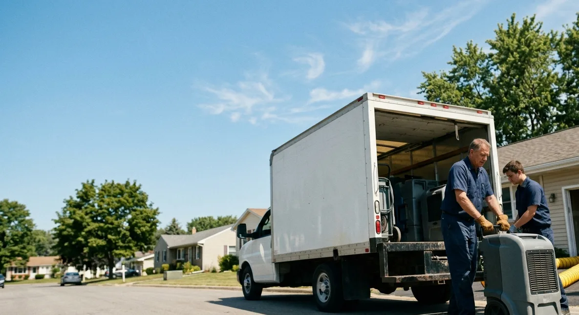 Water Damage Cleanup in Zionsville, PA near me